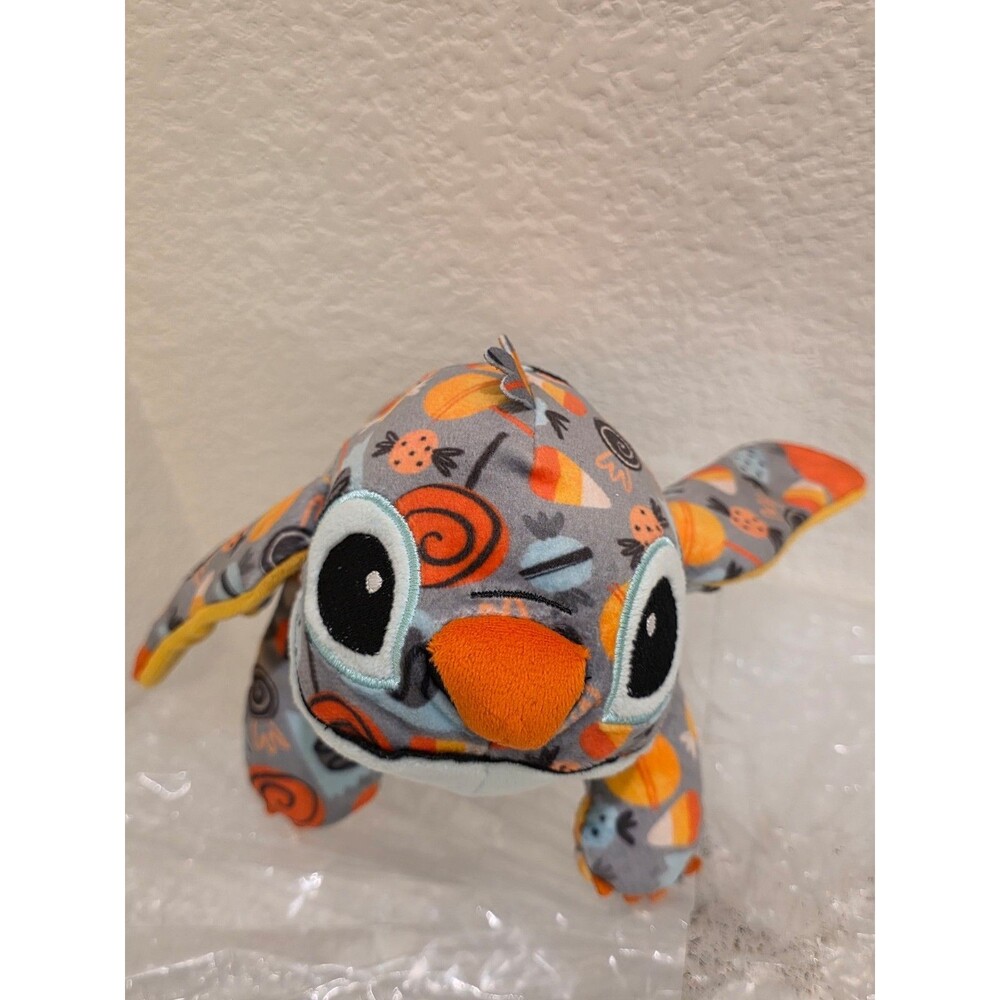 Hallmark Disney Stitch Candy Craze Floppy Plush Halloween Candy Corn Playful
